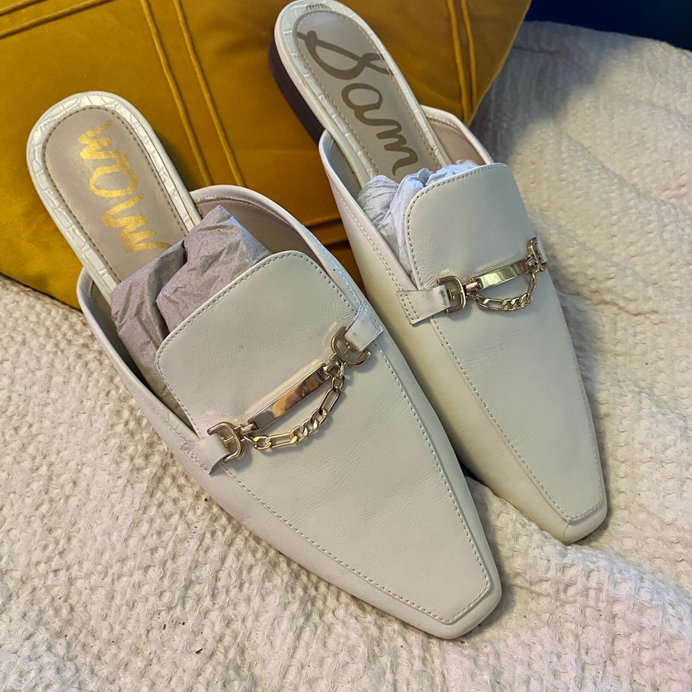 Off white Sam Edelman slip ons